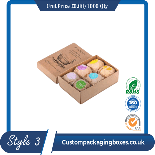 Custom Bath Bomb Boxes