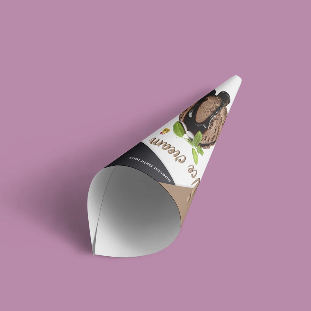 Custom Cone Sleeve Printing