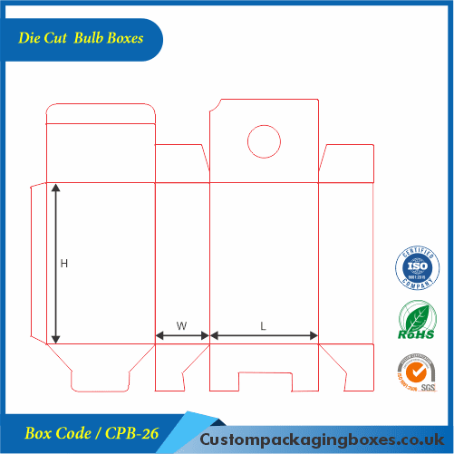 Die Cut  Bulb Boxes