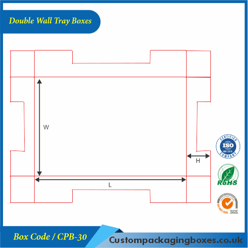 Double Wall Tray Boxes