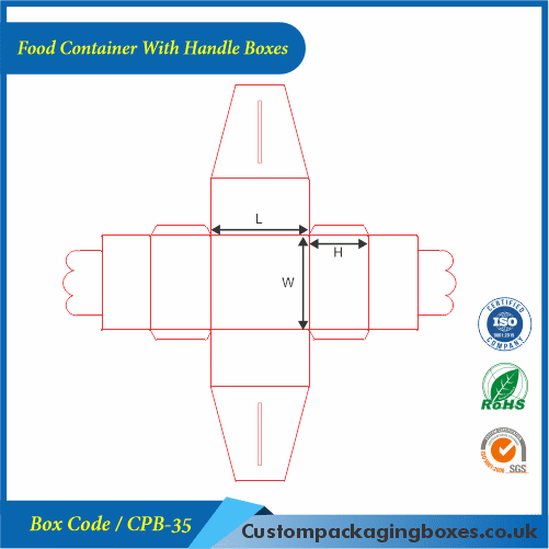 Food Container With Handle Boxes