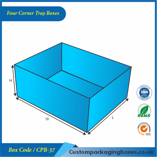 Four Corner Tray Boxes