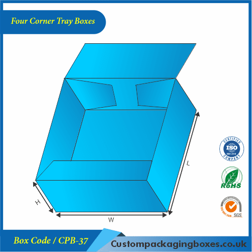 Four Corner Tray Boxes