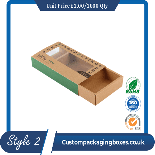 Kraft Window Packaging Boxes