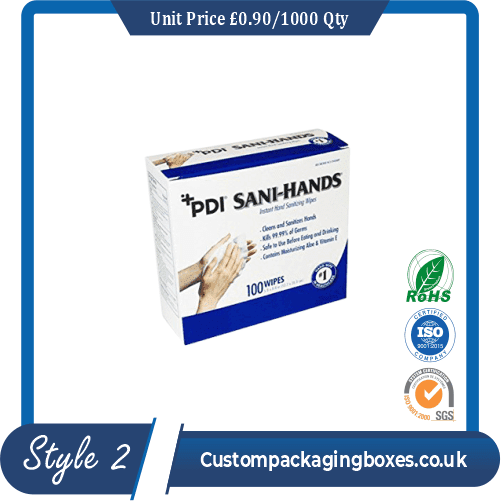 Printed Sanitizer Boxes