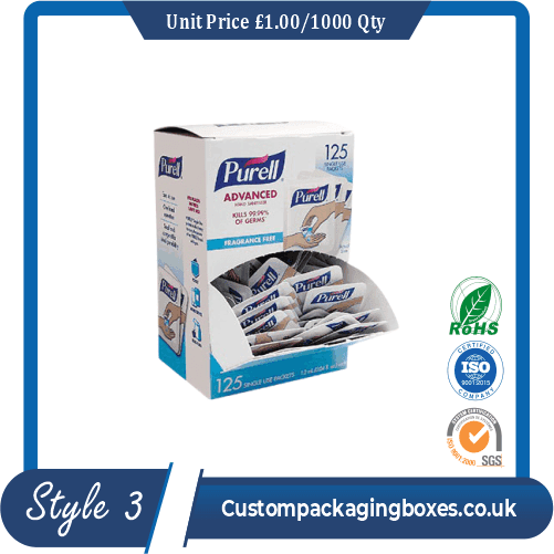 Printed Sanitizer Boxes