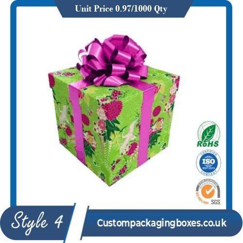 Square Gift Box With Lid