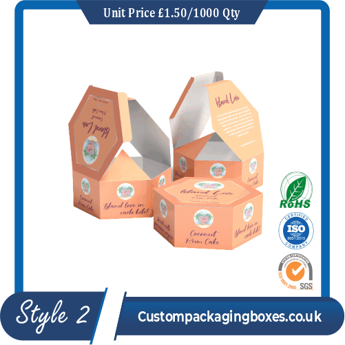 Soap Hexagon Packaging Boxes