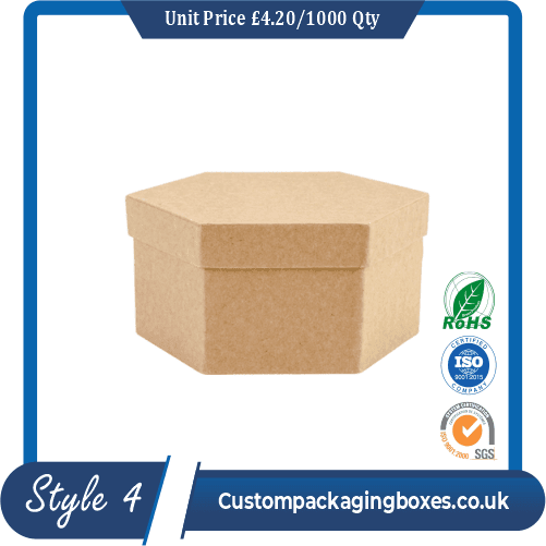 Soap Hexagon Packaging Boxes
