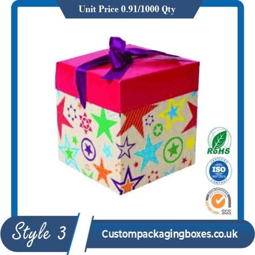 Square Gift Box With Lid