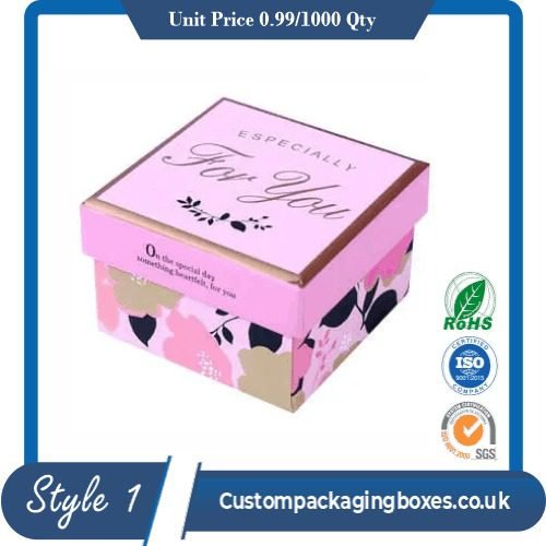 Square Gift Box With Lid