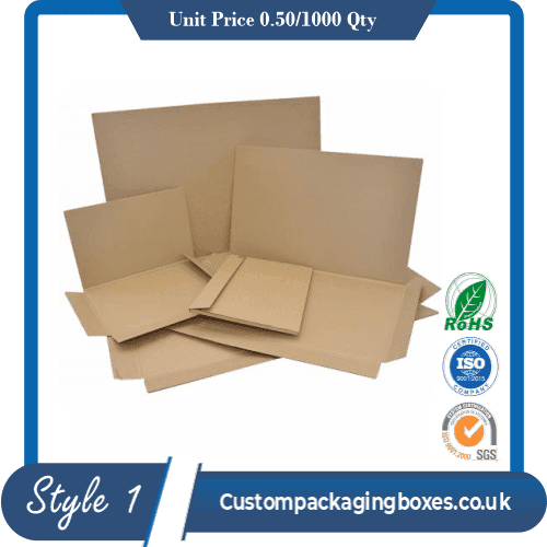 Flat-pack ecommerce boxes