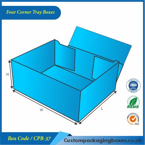 Four Corner Tray Boxes
