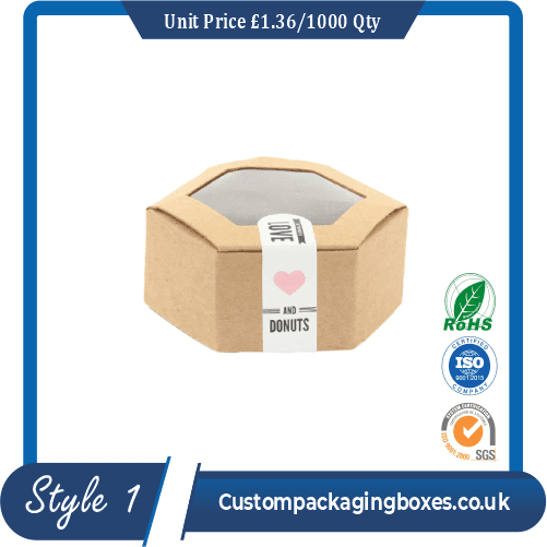 Soap Hexagon Packaging Boxes