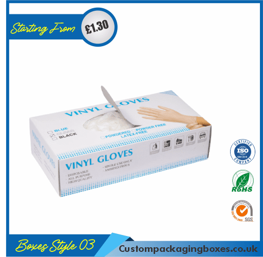 Latex Gloves Packaging Boxes Custom Latex Gloves Boxes Printing UK