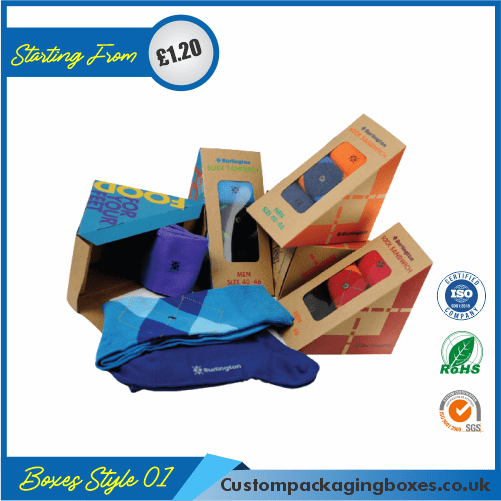 Socks Packaging Custom Socks Packaging Boxes Printing UK