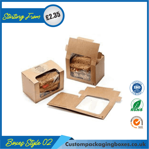 Box with Window For Food Custom Boxes with Window For Food